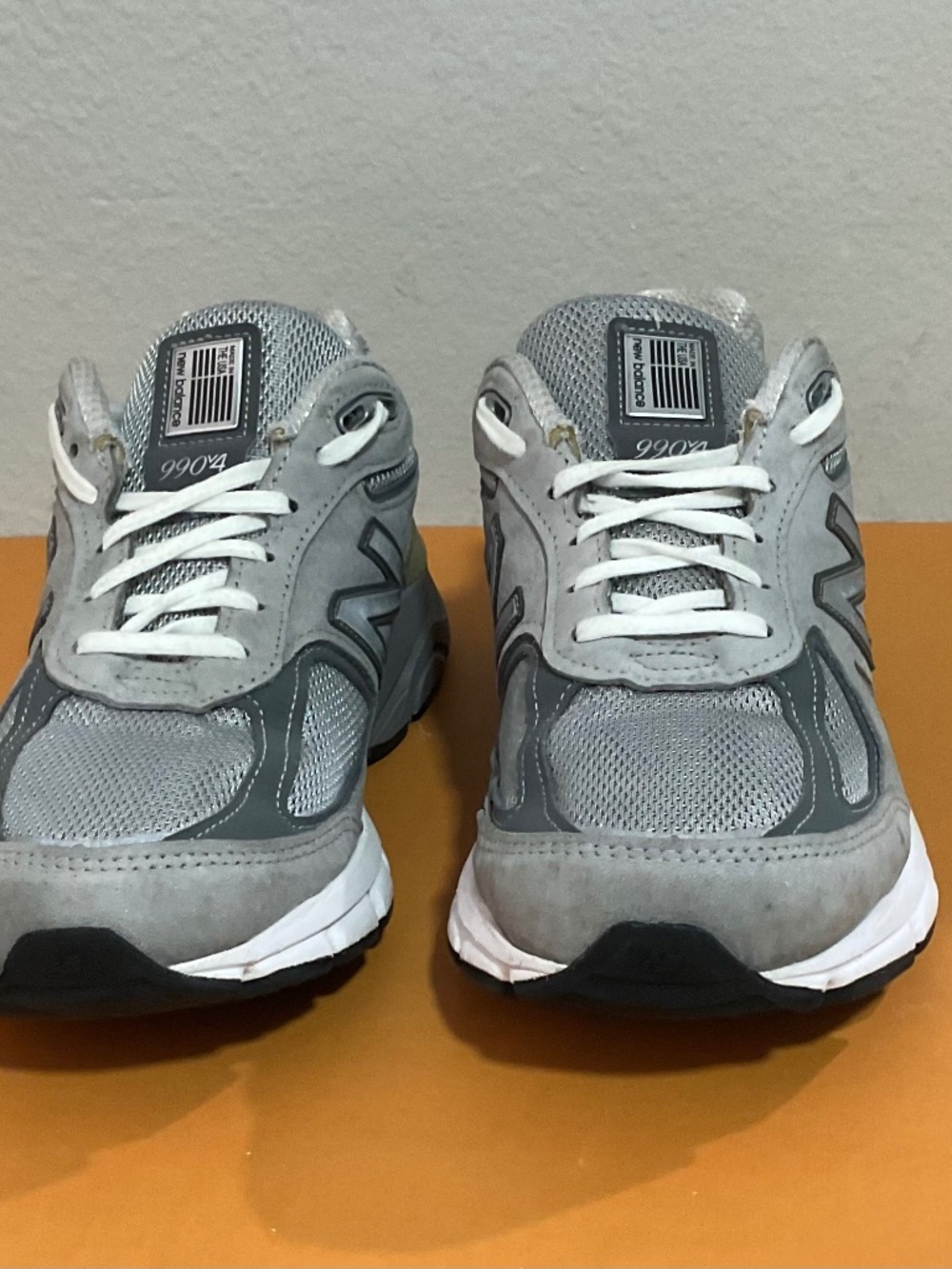 New Balance 990v4 Made in USA Grey Siver.